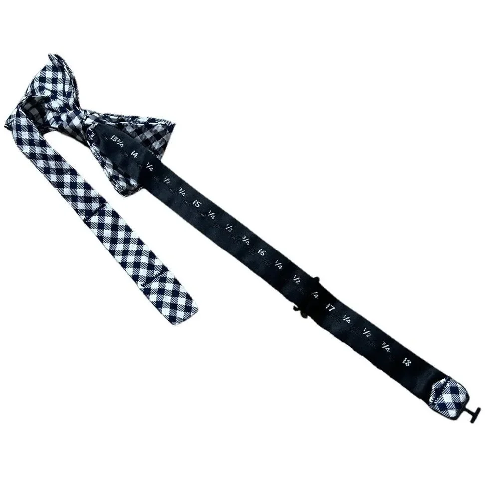 Gingham kids Bow tie